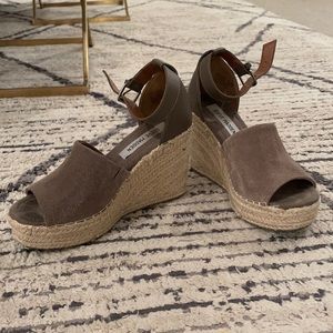 Steve Madden espadrille wedges